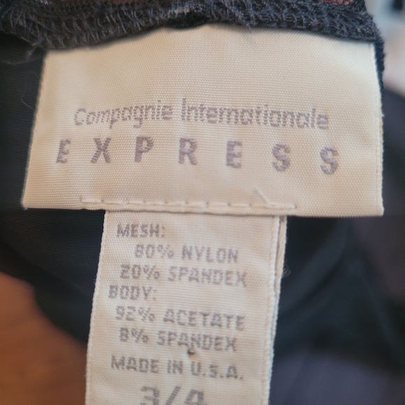 Black Stretchy Long Express Dress - Picture 4 of 4